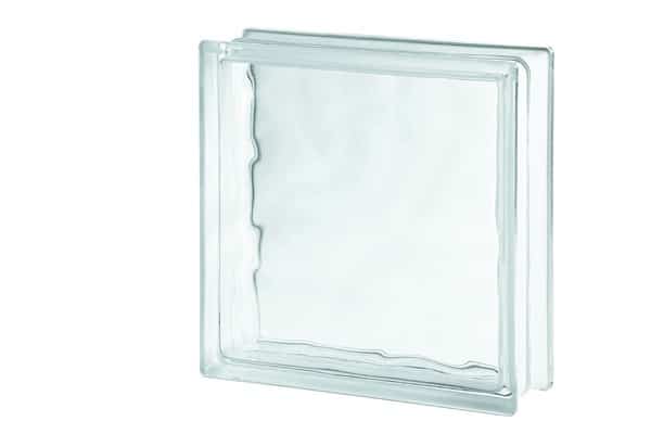 carreau de verre nuage translucide 30x10x10cm