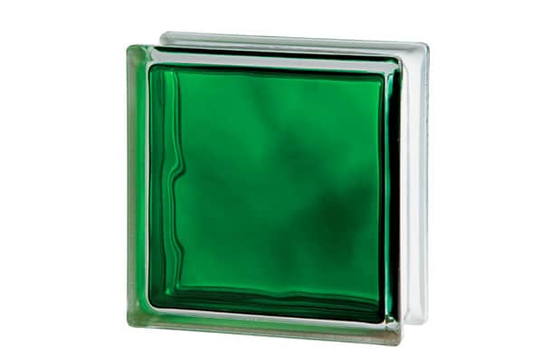 carreau de vert de couleur vert et dimension 19x19x8cm