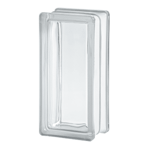 carreau de verre rectangulaire transparent